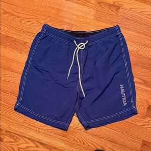 Nautica Men's Royal Blue Swim Trunks